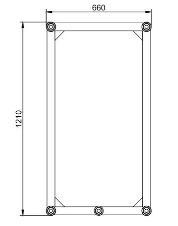 650*1200mm spigot truss 650*1200mm spigot truss