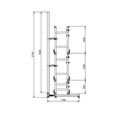 Aluminum LED Wall Support 5*3m Aluminum LED Wall Support 5*3m