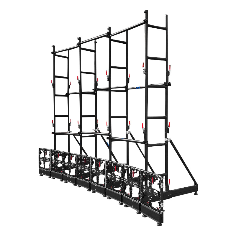 Soporte de suelo curvo para pared LED 4*3m