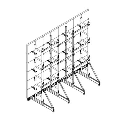 4*3m Curved Stacking System