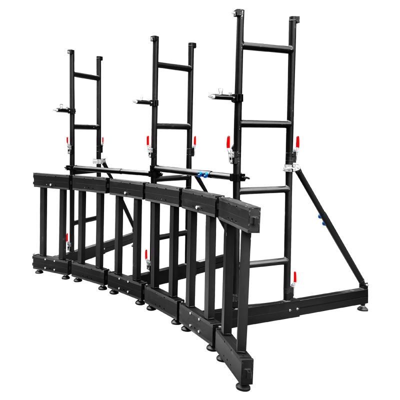 Curved Off-ground LED Wall Ground Support 3*2m