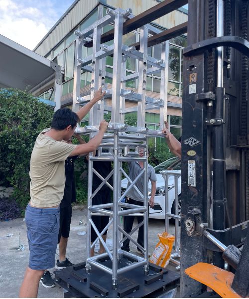 #Spigot Flat Truss Structure #Spigot Flat Truss Structure