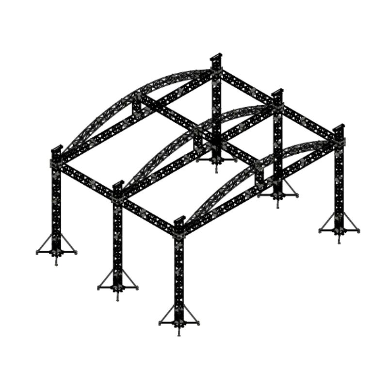 Line Array Arc Roof Aluminum Bolt Truss System