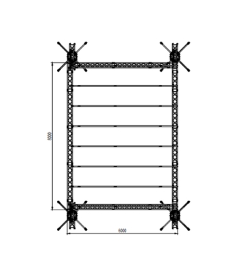 #aluminum lighting truss system for outdoor use