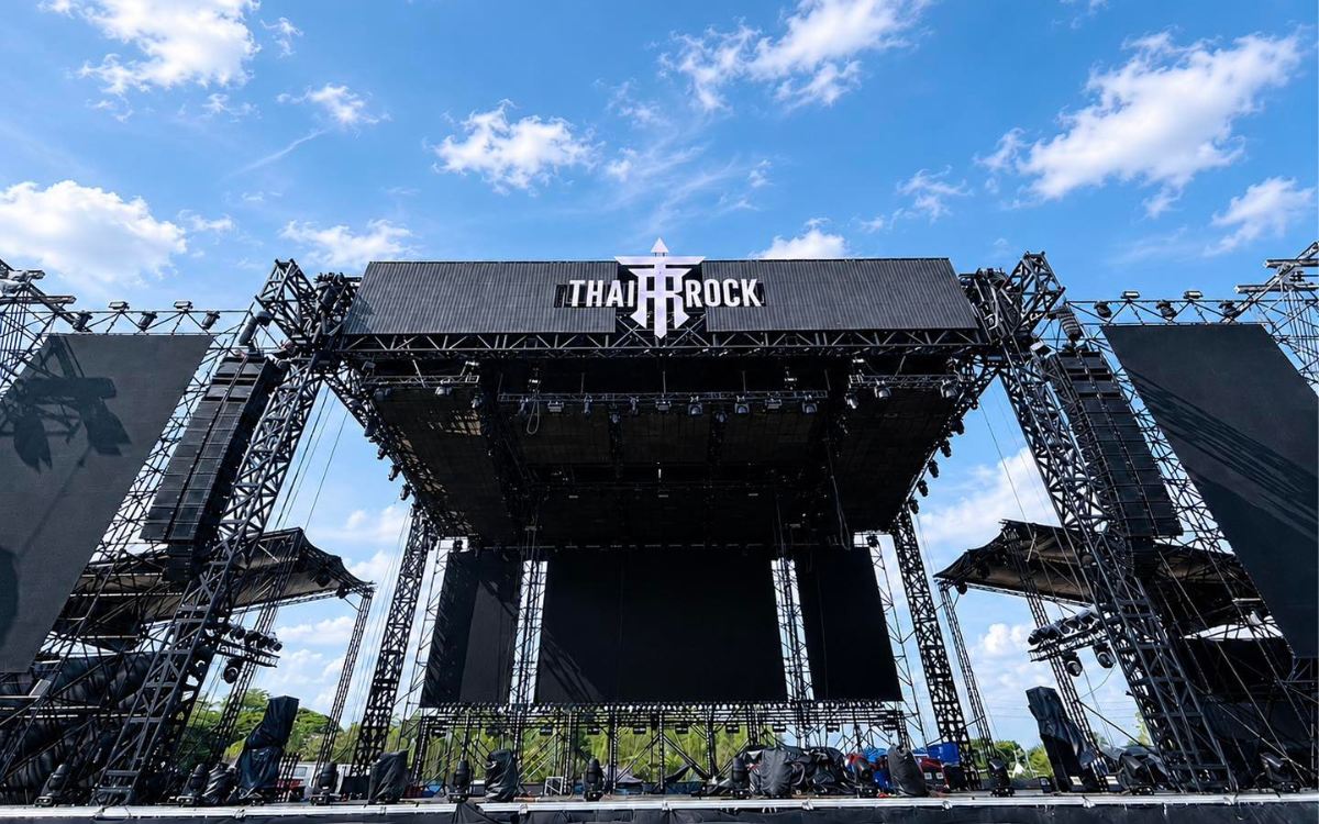 Heavy duty 20m span aluminum stage truss system for Thai Rock Fest 2026
