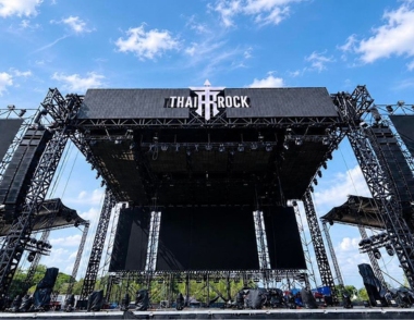 Sistema de estructura de aluminio para escenarios exteriores con una luz de 20 m: Un caso práctico del Thai Rock Fest 2026.